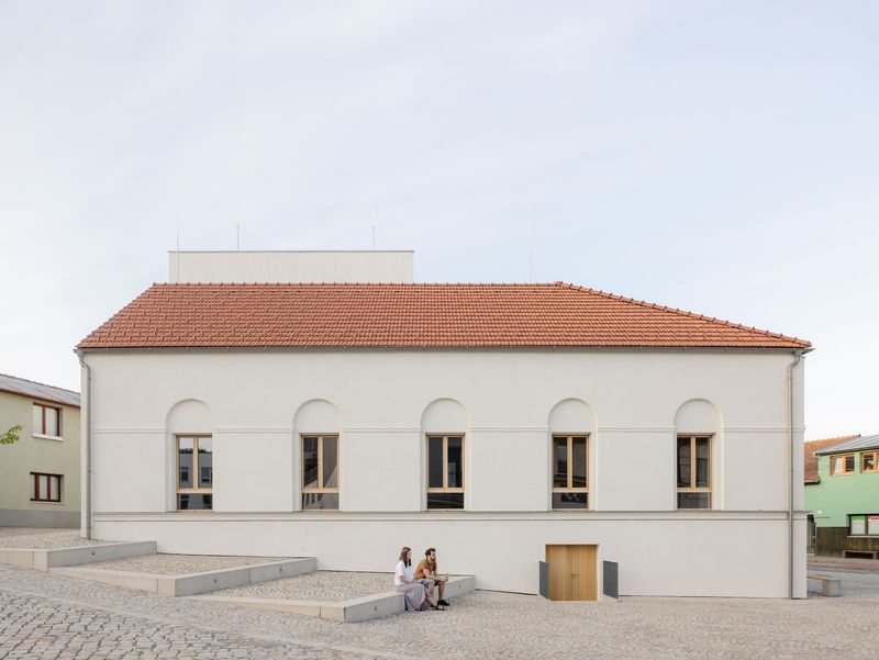 Adaptive Reuse as Public Gesture: A Czech Fire Station Becomes Civic Living Room