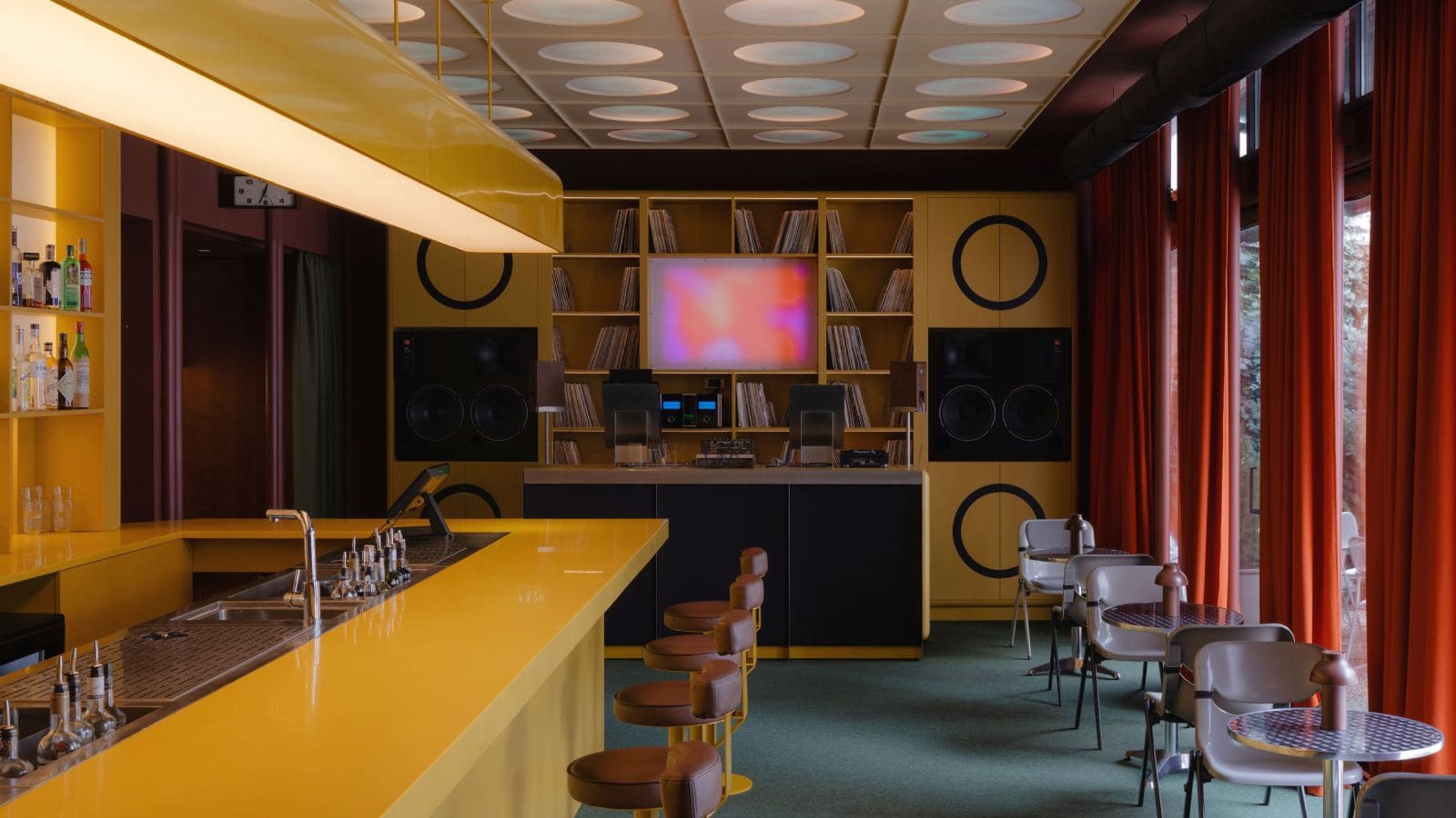 How a 1927 Belgrade Villa Became a Hybrid Listening Bar and Dining Space