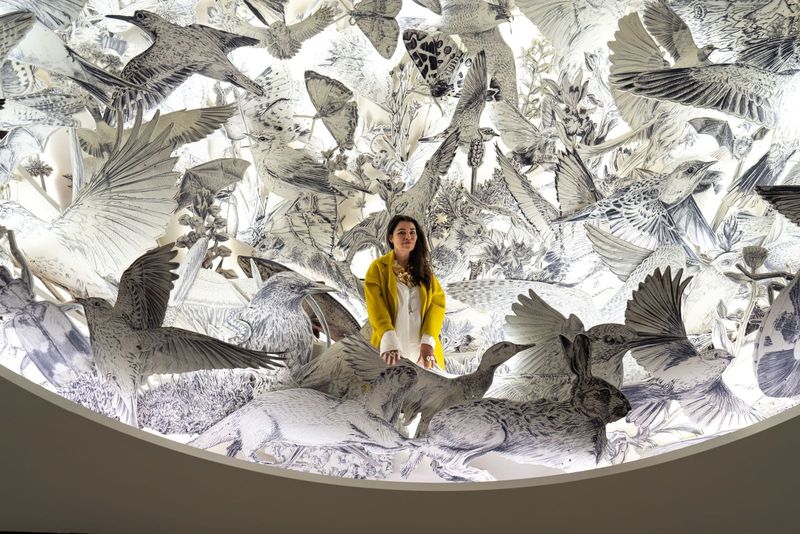 The Infinite Library and the Red Tunnel: Inside Es Devlin's First European Retrospective