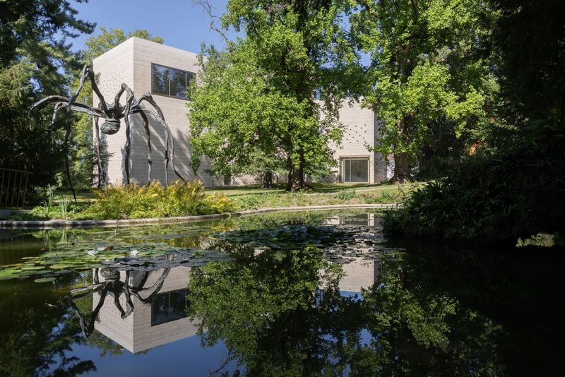 Peter Zumthor Completes Three Limestone and Oak Pavilions for Basel's Fondation Beyeler