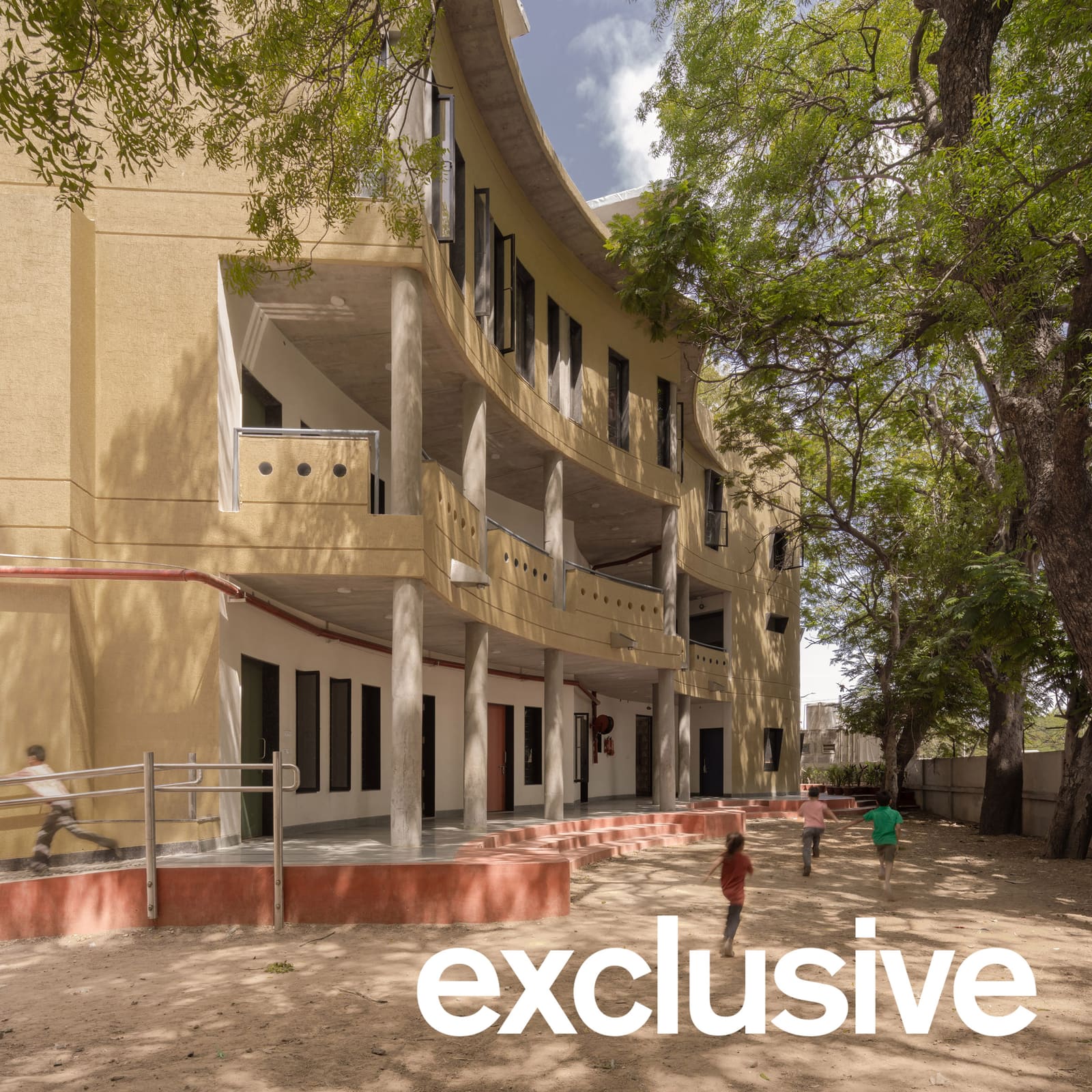 When the Site Writes the Plan: A School That Bends Around Trees