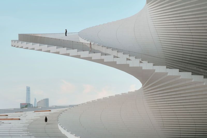 How Snøhetta Turned Shanghai's New Opera House Into a Public Staircase