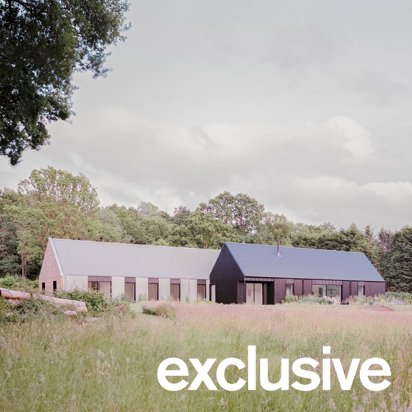 Three Barns Around a Courtyard: A Sussex House That Learns from the Farm