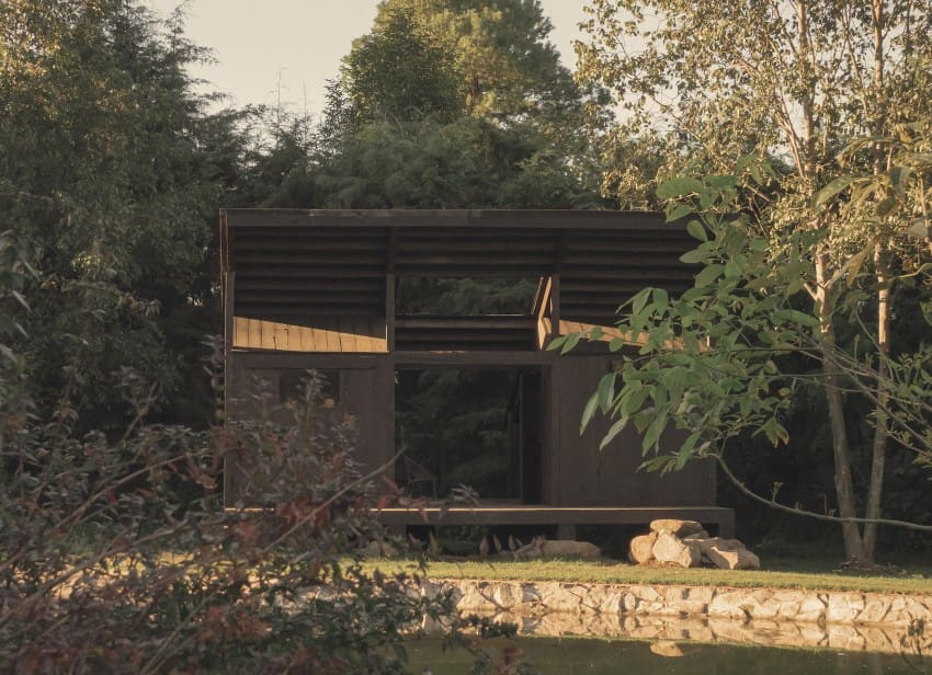 Timber Salvage and Fire: A Mexican Sauna Built from Fallen Oak