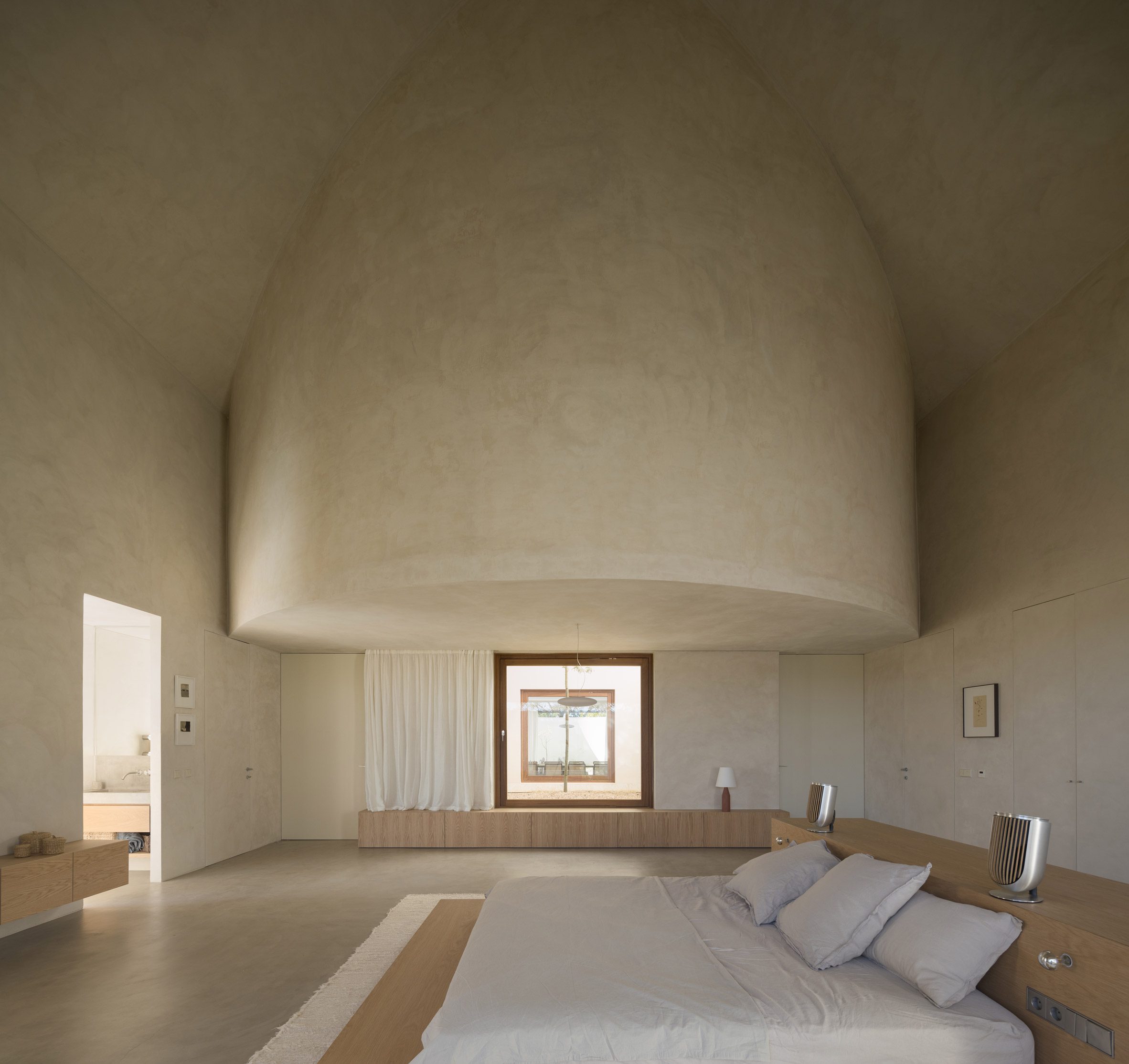 Symmetry In Sound: A Winery Reborn As A Minimalist Home And Studio For Two Musicians