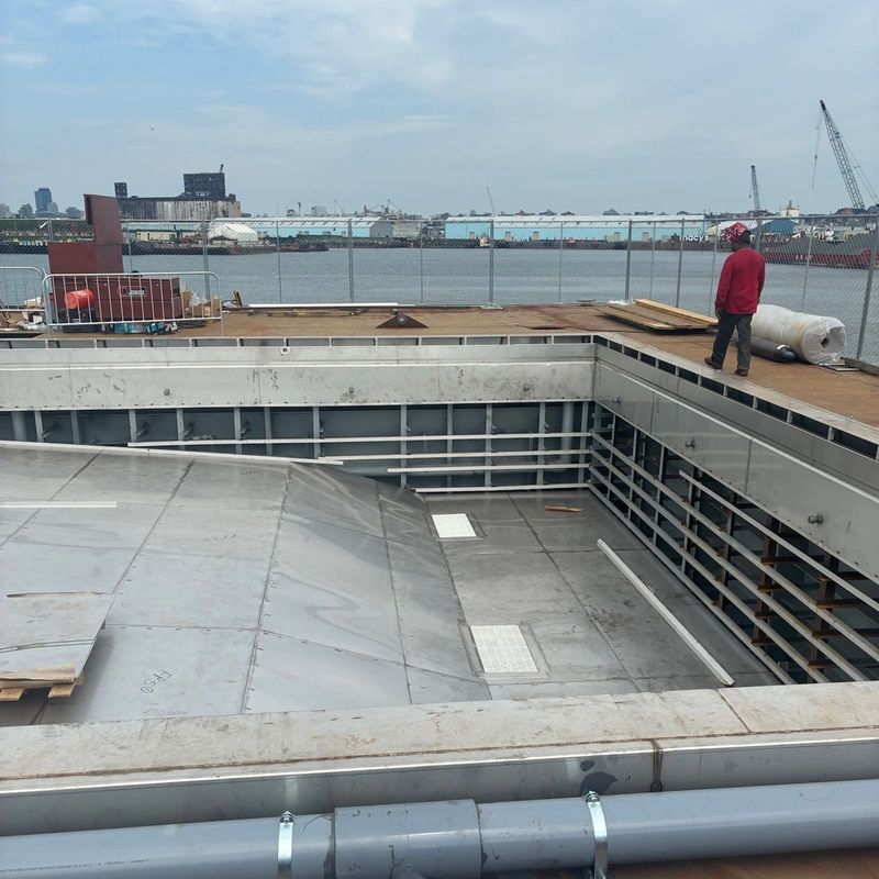 Testing the Limits of Urban Infrastructure: A Filtration Barge Takes Shape in Brooklyn