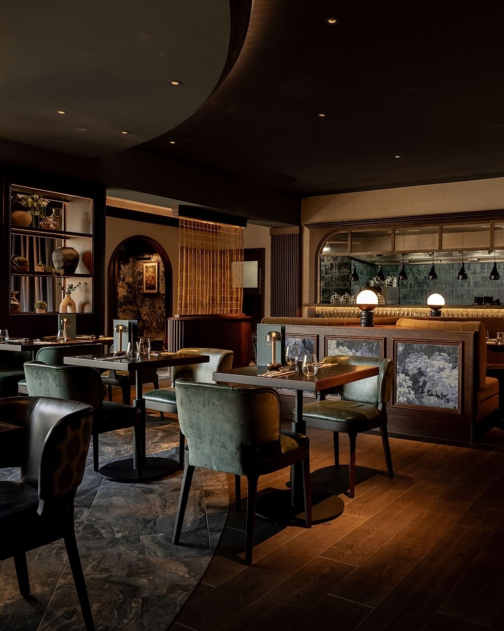 The Culinary Stage: Studio Two and Lucent Lighting Orchestrate a Chiaroscuro Feast at Six by Nico Bristol