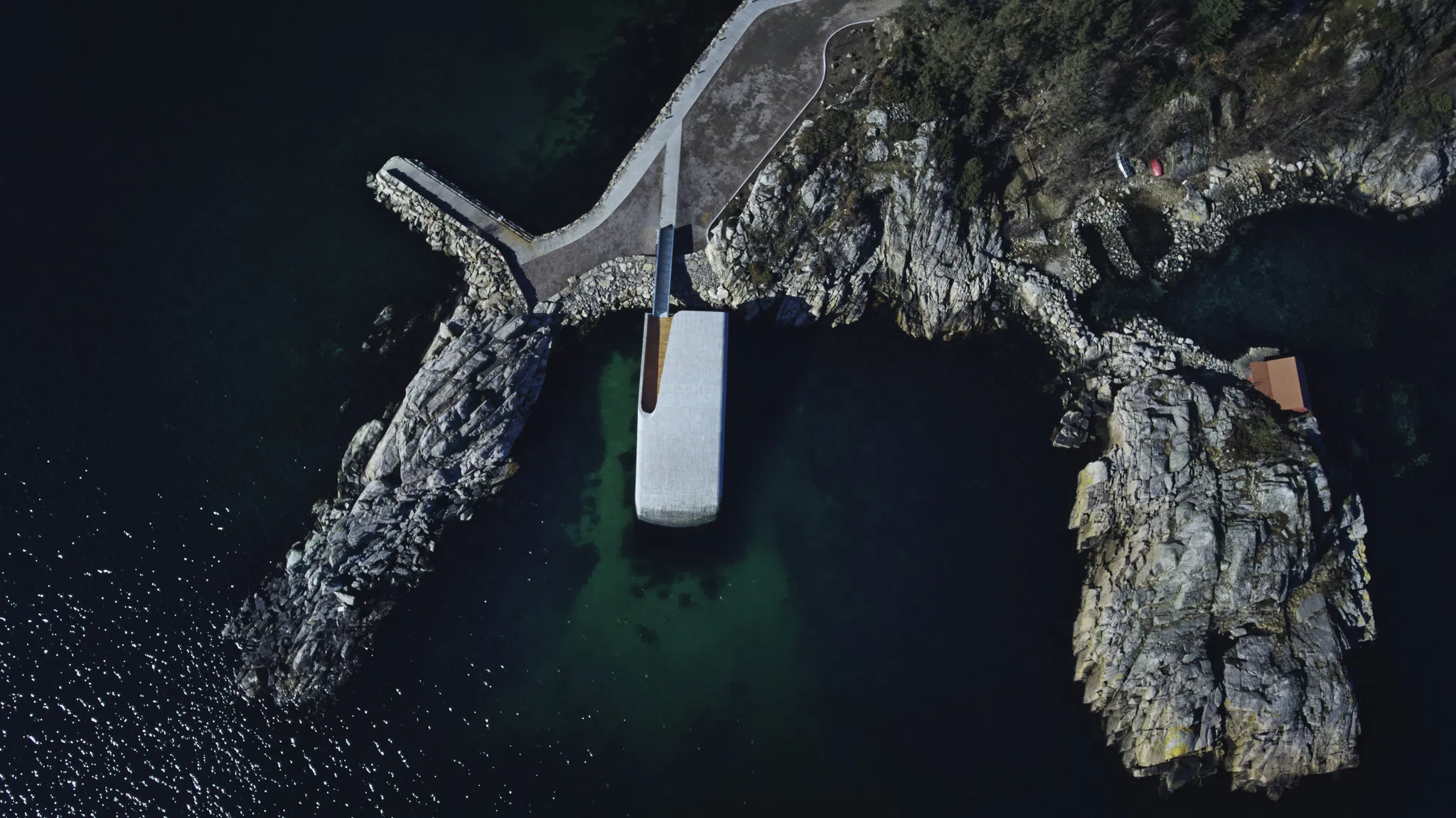 Under: Snøhetta's Concrete Monolith Plunges Architecture into the North Sea Deep