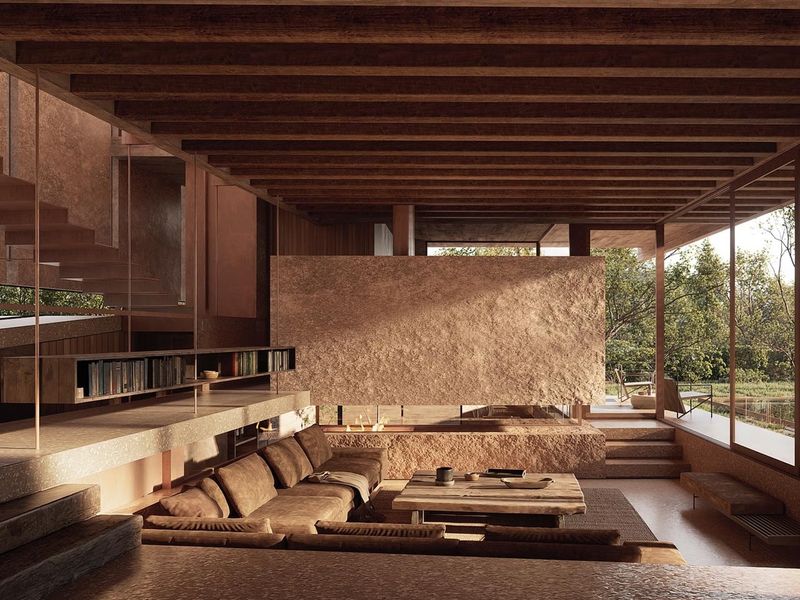 Top Picks - 10 Terracotta Living Rooms That Embrace Earthy Warmth