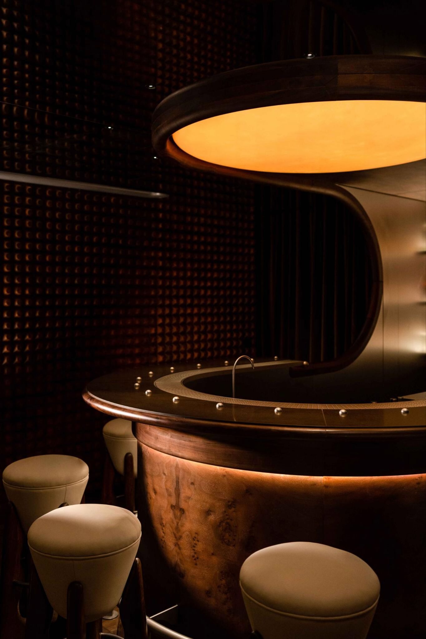 Artifact Bar by NCDA: A Stone-Carved Cocktail Sanctuary Beneath Jardine House