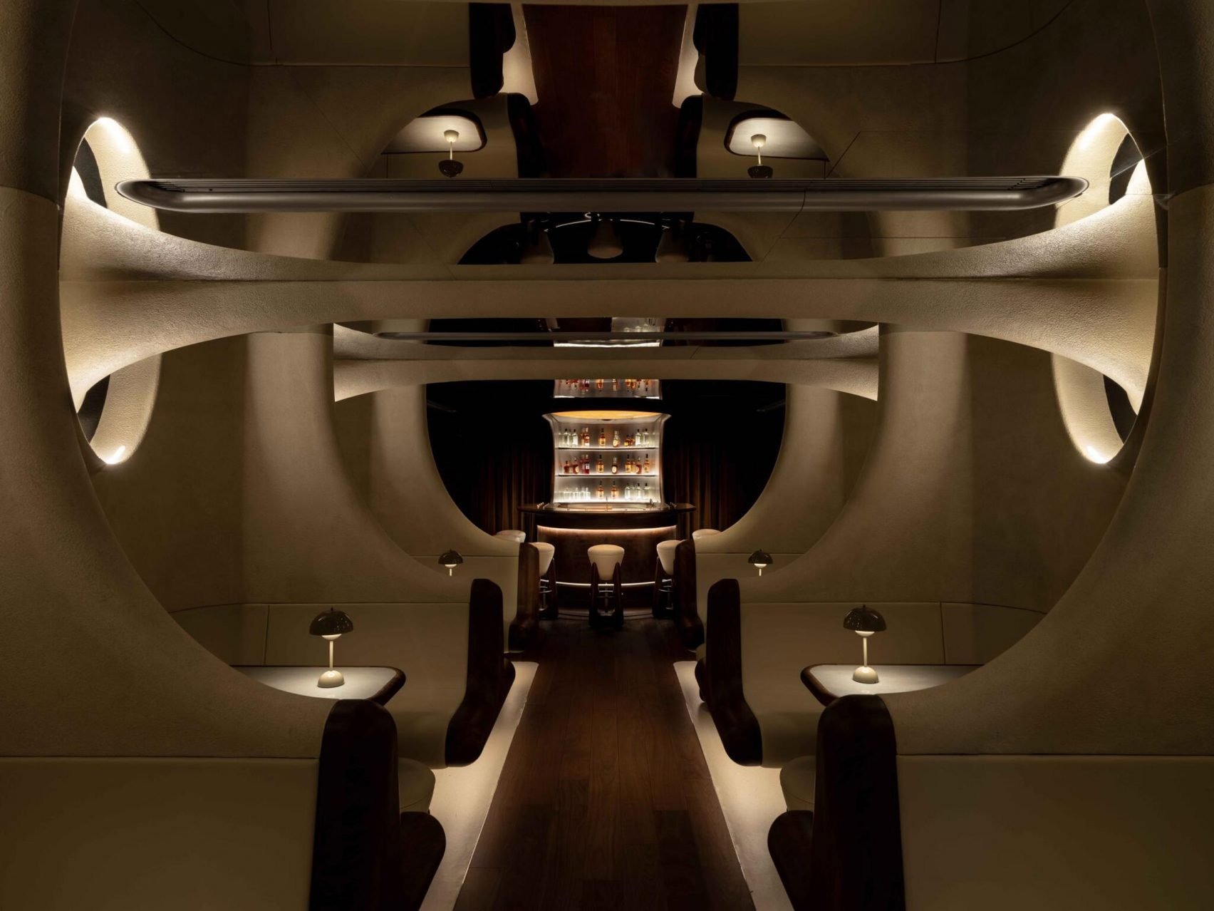 Artifact Bar by NCDA: A Stone-Carved Cocktail Sanctuary Beneath Jardine House