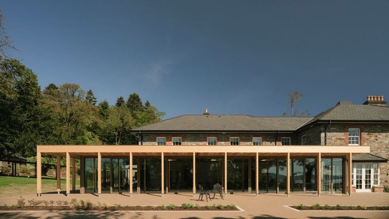 How a Timber Colonnade Transformed an Irish Event Venue Without Erasing Its Past