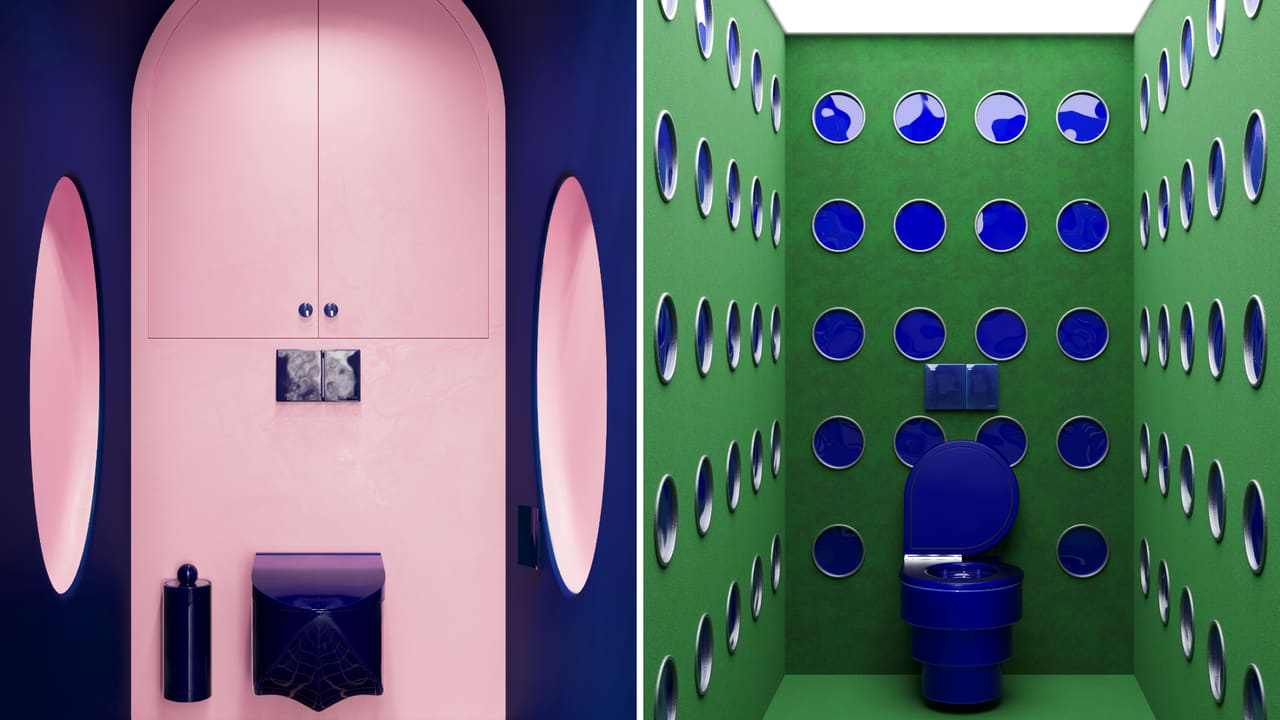 When the Toilet Becomes the Statement Piece